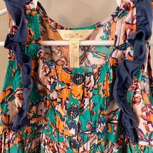 Matilda Jane 4T Floral Ruffle Blouse